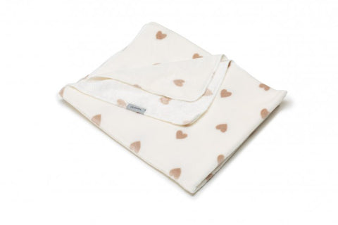 Kuscheldecke Hearth White