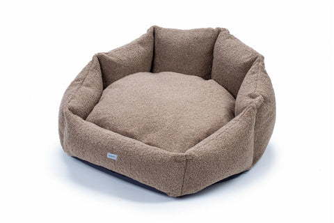 Perla Teddy Mocca Hundebett