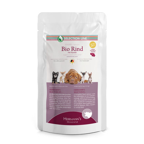 Bio Rind mit Karotten - purinarm