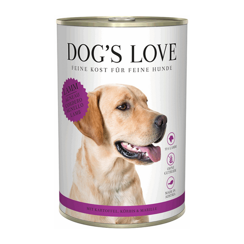 Lamm mit Kürbis, Marille & Kartoffel