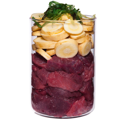 Strauß mit Pastinake
