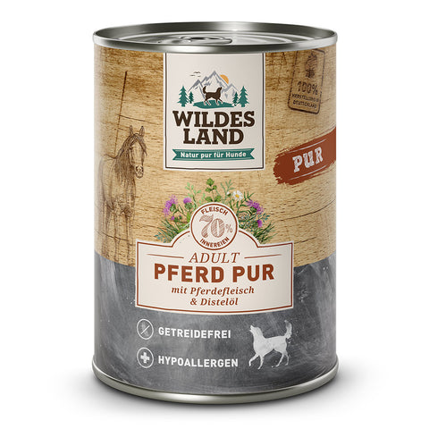 Pferd Pur mit Distelöl