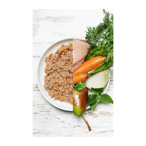 Huhn mit Birne, Quinoa & Karotte