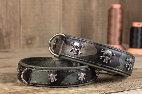HALSBAND LEDER WILD ARMY