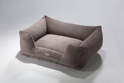 Hundebett Divian Taupe Cord