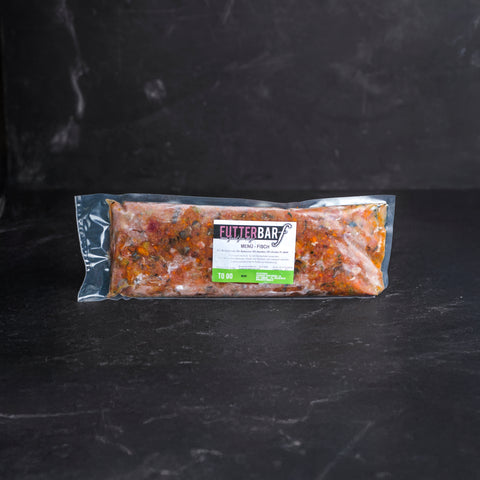 BARF-Menü Fisch