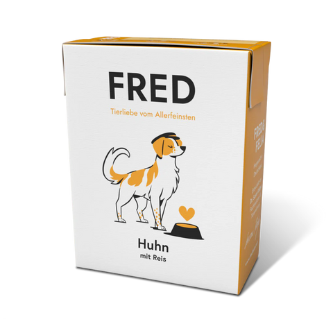 Fred Huhn mit Reis