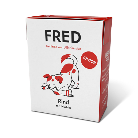 Fred JUNIOR Rind mit Nudeln