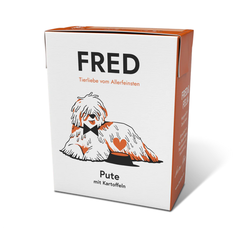 Fred Pute mit Kartoffel