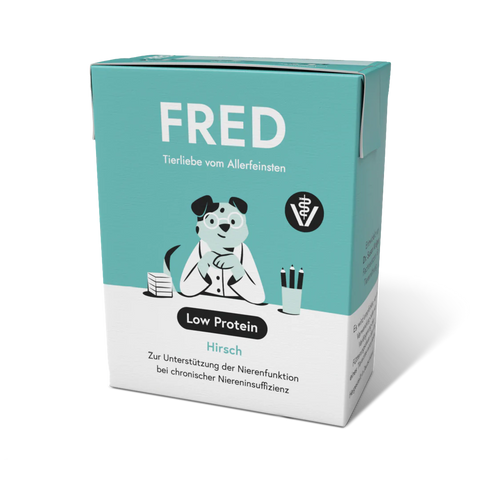 Fred VET Low Protein Hirsch