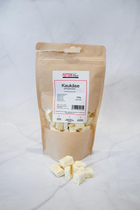 Futterbar Kaukäse Gefriergetrocknet 100g