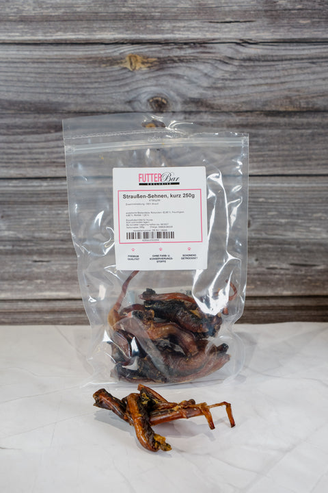 Futterbar Straußensehne 250g