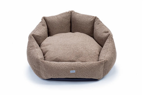 Perla Teddy Mocca Hundebett