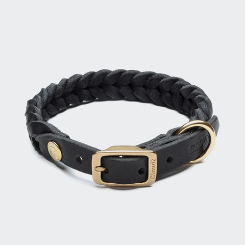Cloud7 Hundehalsband Central Park Black Gold