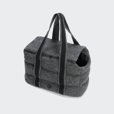 HUNDETASCHE BERGAMO WOOL GRANITE