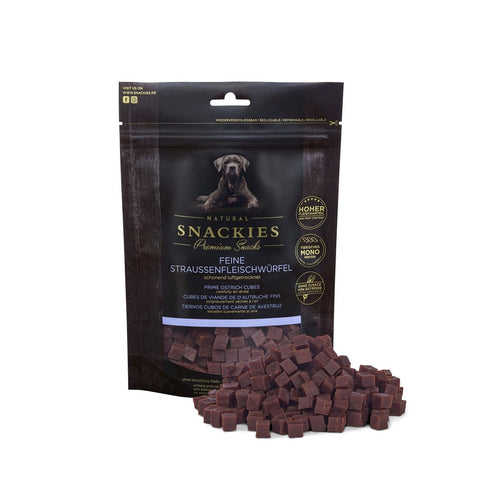 Snackies Feine Straußenfleischwürfel 150g