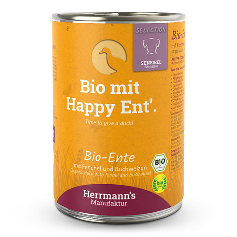 Bio Ente mit Fenchel und Buchweizen