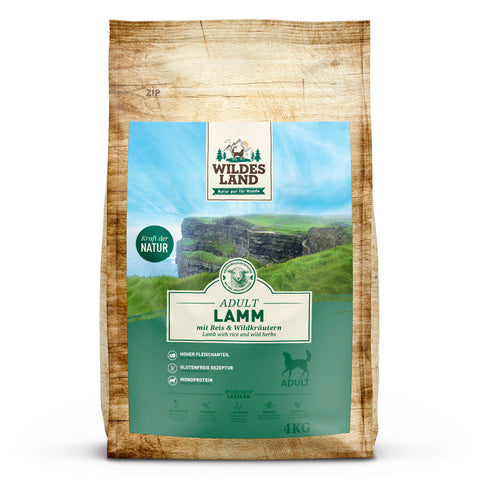 Lamm mit Reis und Wildkräutern