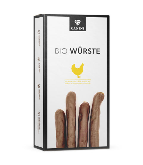 WÜRSTE VOM BIO HUHN