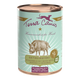 Wildschwein mit Roter Bete, Marone und Chiasamen