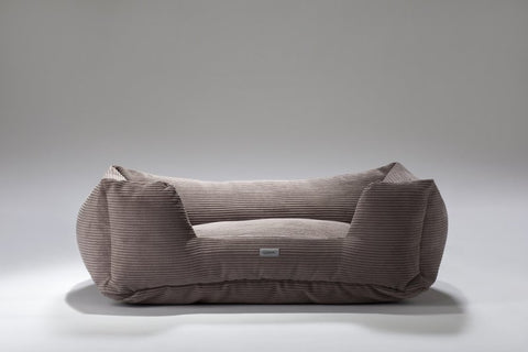 Hundebett Divian Taupe Cord