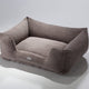 Hundebett Divian Taupe Cord